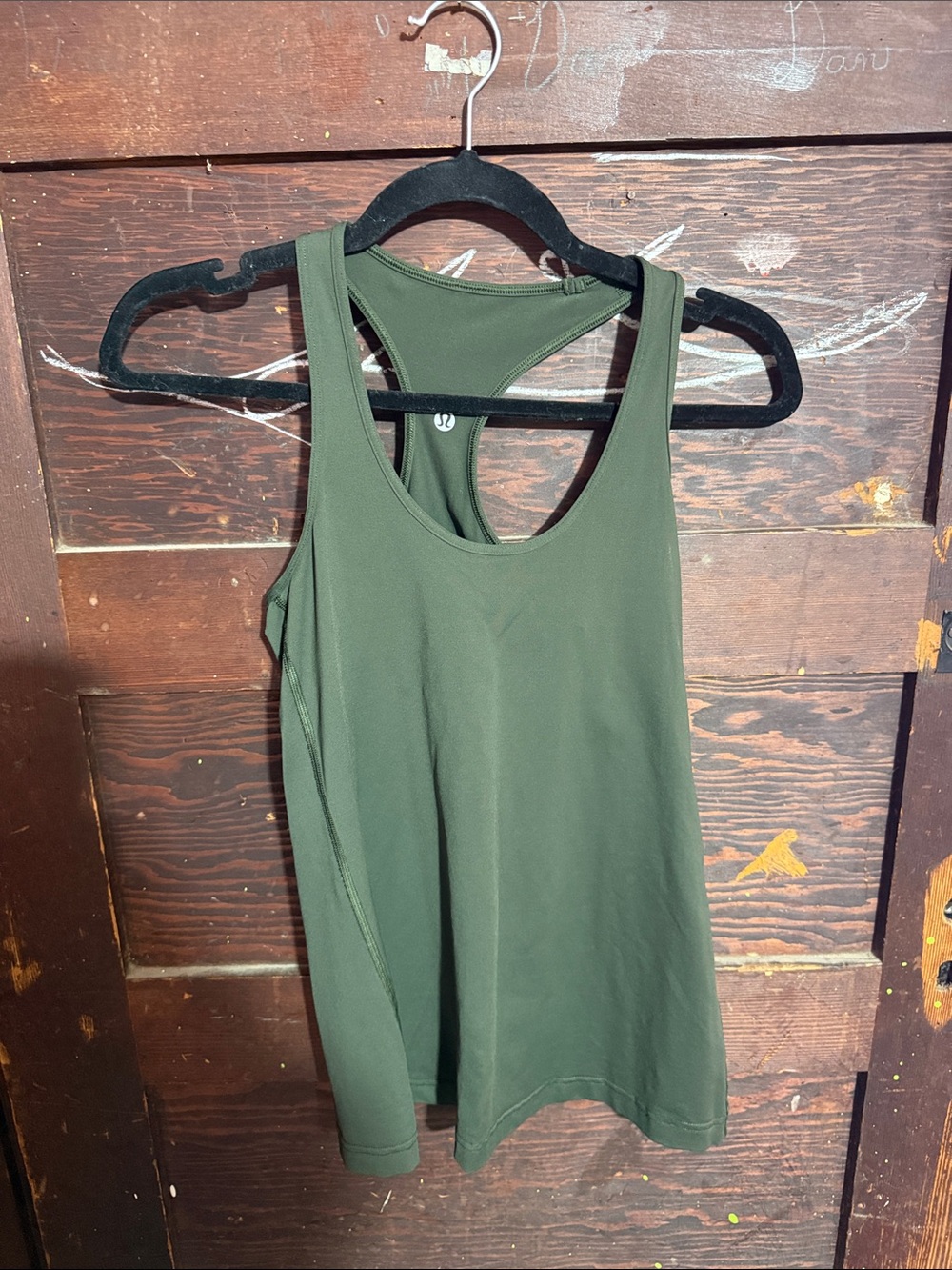 lululemon athletica Olive Green Racerback Tank